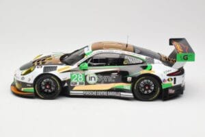 Porsche 911 991.2 GT3 R #28 Alegra Motorsports D. de Quesada / M. Morad Class Winners 24 Hours of Daytona 2017 Minichamps 1:1 – 3. kép a 6-ből