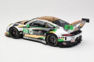 Porsche 911 991.2 GT3 R #28 Alegra Motorsports D. de Quesada / M. Morad Class Winners 24 Hours of Daytona 2017 Minichamps 1:1 – 5. kép a 6-ből