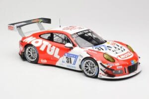 Porsche 911 991.2 GT3 R #31 Frikadelli Racing K. Bachler / M. Christensen 24 Hours of Nurburgring 2017 Minichamps 1:18 155176 – 4. kép a 6-ből