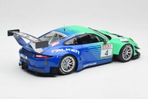 Porsche 911 991.2 GT3 R #4 Falken Motorsports J. Bergmeister / M. Ragginger VLN Westfalenfahrt 2017 Minichamps 1:18 155176904 – 2. kép a 6-ből