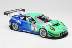 Porsche 911 991.2 GT3 R #4 Falken Motorsports J. Bergmeister / M. Ragginger VLN Westfalenfahrt 2017 Minichamps 1:18 155176904 – 4. kép a 6-ből
