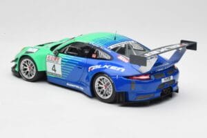 Porsche 911 991.2 GT3 R #4 Falken Motorsports J. Bergmeister / M. Ragginger VLN Westfalenfahrt 2017 Minichamps 1:18 155176904 – 5. kép a 6-ből