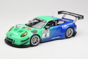 Porsche 911 991.2 GT3 R #4 Falken K. Bachler / M. Ragginger VLN Winner Round 6 2018 Minichamps 1:18 153186994 Fém