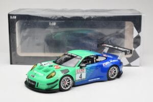 Porsche 911 991.2 GT3 R #4 Falken K. Bachler / M. Ragginger VLN Winner Round 6 2018 Minichamps 1:18 153186994 Fém – 6. kép a 6-ből