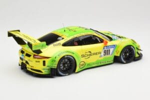 Porsche 911 991.2 GT3 R #911 Manthey Racing R. Dumas / F. Makowiecki 24 Hours of Nurburgring 2017 Minichamps 1:18 155176911 F – 2. kép a 6-ből