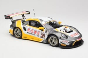 Porsche 911 991.2 GT3 R #99 Rowe Racing D. Olsen / M. Campbell 24 Hours of Spa 2019 Minichamps 1:18 155196099 Fém – 4. kép a 6-ből
