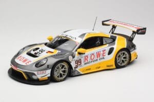Porsche 911 991.2 GT3 R #99 Rowe Racing D. Olsen / M. Campbell 24 Hours of Spa 2019 Minichamps 1:18 155196099 Fém