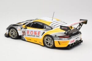 Porsche 911 991.2 GT3 R #99 Rowe Racing D. Olsen / M. Campbell 24 Hours of Spa 2019 Minichamps 1:18 155196099 Fém – 5. kép a 6-ből