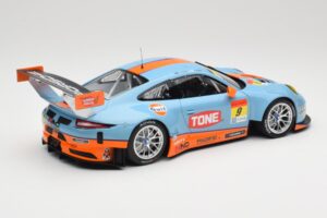 Porsche 911 991.2 GT3 R Pacific Gulf Racing #9 J. Lammers / K. Miura Super GT 300 Series 2017 Minichamps 1:18 155176909 Fém – 2. kép a 6-ből