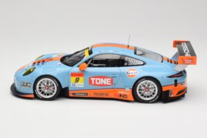 Porsche 911 991.2 GT3 R Pacific Gulf Racing #9 J. Lammers / K. Miura Super GT 300 Series 2017 Minichamps 1:18 155176909 Fém – 3. kép a 6-ből