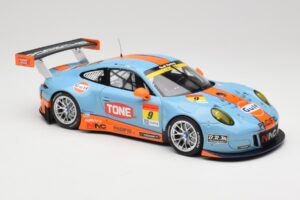 Porsche 911 991.2 GT3 R Pacific Gulf Racing #9 J. Lammers / K. Miura Super GT 300 Series 2017 Minichamps 1:18 155176909 Fém – 4. kép a 6-ből