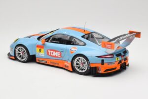 Porsche 911 991.2 GT3 R Pacific Gulf Racing #9 J. Lammers / K. Miura Super GT 300 Series 2017 Minichamps 1:18 155176909 Fém – 5. kép a 6-ből