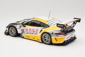 Porsche 911 991.2 GT3 R Rowe Racing #98 N. Muller / R. Dumas / M. Jaminet 24 Hours of Spa 2019 Minichamps 1:18 155196098 Fém – 5. kép a 6-ből