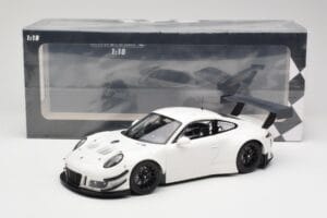 Porsche 911 991.2 GT3 R Fehér Fekete Felnikkel Minichamps 1:18 155186900 Fém – 6. kép a 6-ből
