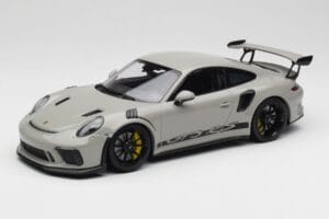 Porsche 911 991.2 GT3 RS Chalk Wording Fekete Felnik Minichamps 1:18 153068230 Fém