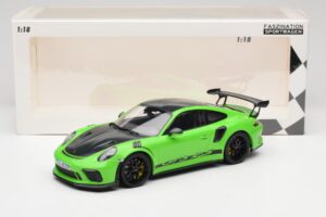 Porsche 911 991.2 GT3 RS Weissach Package Zöld Minichamps 1:18 153068233 Fém – 6. kép a 6-ből