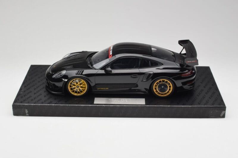 Porsche 911 991.2 GT3 RS Manthey Racing Fekete Minichamps 1:18 MR-911-GT3RS-1803 Fém