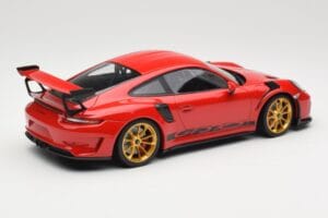 Porsche 911 991.2 GT3 RS Piros Arany Felnikkel Minichamps 1:18 155068220 Fém – 2. kép a 6-ből