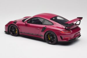 Porsche 911 991.2 GT3 RS Ruby Star GT Spirit 1:18 GT911 Gyanta – 5. kép a 6-ből