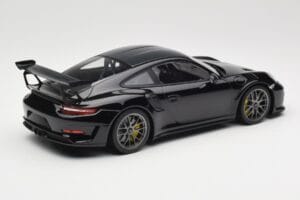 Porsche 911 991.2 GT3 RS Weissach Package Fekete Ezüst Magnézium Felnik Minichamps 1:18 153068229 Fém – 2. kép a 6-ből