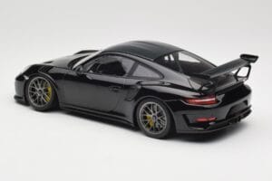 Porsche 911 991.2 GT3 RS Weissach Package Fekete Ezüst Magnézium Felnik Minichamps 1:18 153068229 Fém – 5. kép a 6-ből