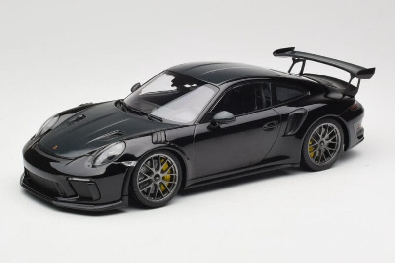 Porsche 911 991.2 GT3 RS Weissach Package Fekete Ezüst Magnézium Felnik Minichamps 1:18 153068229 Fém