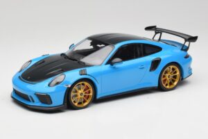 Porsche 911 991.2 GT3 RS Weissach Package Kék & Arany Felnik Minichamps 1:18 153068232 Fém