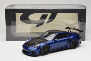 Porsche 911 991.2 GT3 RS Weissach Package GT Spirit 1:18 GT526 Gyanta – 6. kép a 6-ből