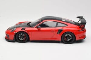 Porsche 911 991.2 GT3 RS Weissach Package Piros Fekete Felnikkel Minichamps 1:18 155068230 Fém – 3. kép a 6-ből
