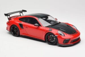 Porsche 911 991.2 GT3 RS Weissach Package Piros Fekete Felnikkel Minichamps 1:18 155068230 Fém – 4. kép a 6-ből