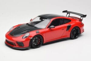 Porsche 911 991.2 GT3 RS Weissach Package Piros Fekete Felnikkel Minichamps 1:18 155068230 Fém