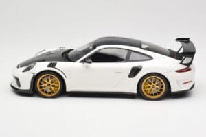 Porsche 911 991.2 GT3 RS Weissach Package Fehér Arany Magnézium Felnik Minichamps 1:18 153068238 Fém – 3. kép a 6-ből