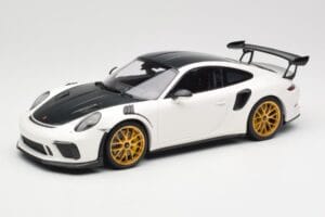 Porsche 911 991.2 GT3 RS Weissach Package Fehér Arany Magnézium Felnik Minichamps 1:18 153068238 Fém