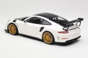 Porsche 911 991.2 GT3 RS Weissach Package Fehér Arany Magnézium Felnik Minichamps 1:18 153068238 Fém – 5. kép a 6-ből