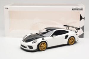 Porsche 911 991.2 GT3 RS Weissach Package Fehér Arany Magnézium Felnik Minichamps 1:18 153068238 Fém – 6. kép a 6-ből
