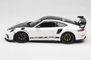 Porsche 911 991.2 GT3 RS Weissach Package Fehér Wording Fekete Magnézium Felnik Minichamps 1:18 153068225 Fém – 3. kép a 6-ből
