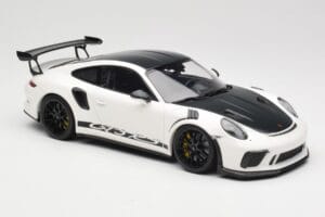 Porsche 911 991.2 GT3 RS Weissach Package Fehér Wording Fekete Magnézium Felnik Minichamps 1:18 153068225 Fém – 4. kép a 6-ből