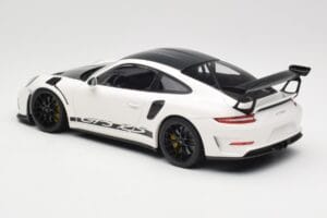 Porsche 911 991.2 GT3 RS Weissach Package Fehér Wording Fekete Magnézium Felnik Minichamps 1:18 153068225 Fém – 5. kép a 6-ből