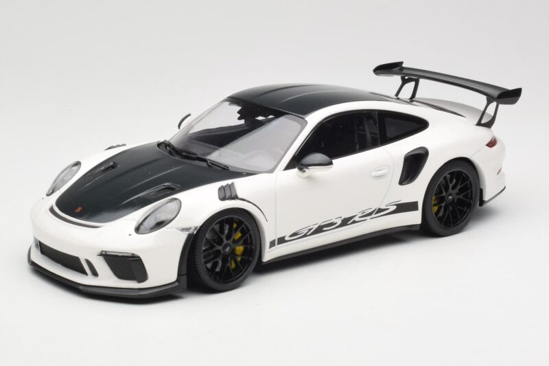 Porsche 911 991.2 GT3 RS Weissach Package Fehér Wording Fekete Magnézium Felnik Minichamps 1:18 153068225 Fém