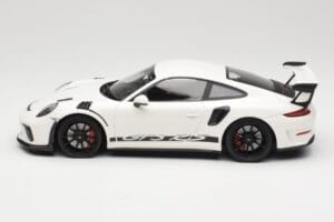 Porsche 911 991.2 GT3 RS Fehér Fekete Felnikkel Minichamps 1:18 155068224 Fém – 3. kép a 6-ből
