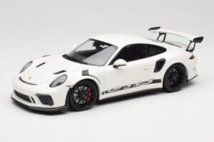 Porsche 911 991.2 GT3 RS Fehér Fekete Felnikkel Minichamps 1:18 155068224 Fém