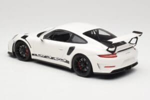 Porsche 911 991.2 GT3 RS Fehér Fekete Felnikkel Minichamps 1:18 155068224 Fém – 5. kép a 6-ből