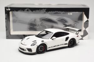 Porsche 911 991.2 GT3 RS Fehér Fekete Felnikkel Minichamps 1:18 155068224 Fém – 6. kép a 6-ből