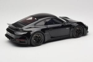 Porsche 911 992 Brabus 900 Rocket-R Obsidian Black GT Spirit 1:18 GT502 Gyanta – 2. kép a 6-ből