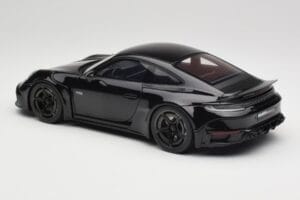 Porsche 911 992 Brabus 900 Rocket-R Obsidian Black GT Spirit 1:18 GT502 Gyanta – 5. kép a 6-ből