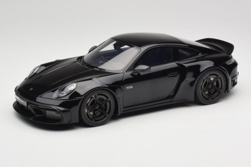 Porsche 911 992 Brabus 900 Rocket-R Obsidian Black GT Spirit 1:18 GT502 Gyanta
