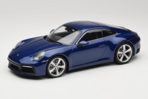Porsche 911 992 Carrera 4S Blue Metallic Minichamps 1:18 153067327 Fém