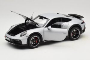 Porsche 911 992 Dakar Ice Grey Metallic Norev 1:18 187242 Fém – 2. kép a 8-ből