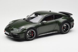 Porsche 911 992 Dakar Oak Zöld Metál Norev 1:18 187241 Fém