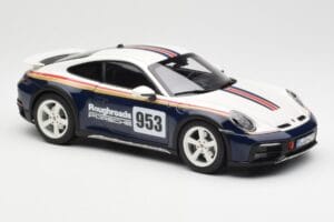Porsche 911 992 Dakar Rough Roads Norev 1:18 187240 Fém – 7. kép a 9-ből